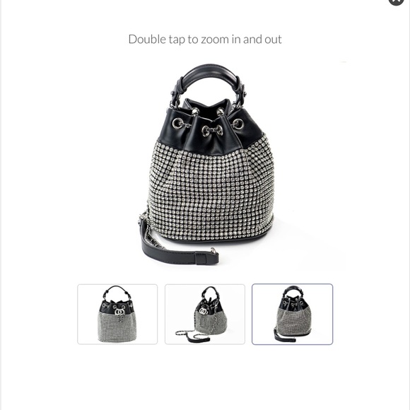 Beautiful crystal bucket bag. - Picture 3 of 3